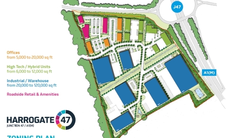 Harrogate 47 zoning plan